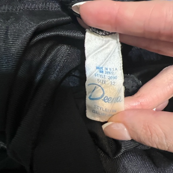 Vintage 70s/80s Witchy CottageCore Lace Adorned Mini Fairy Goth Slip Dress - Picture 5 of 8